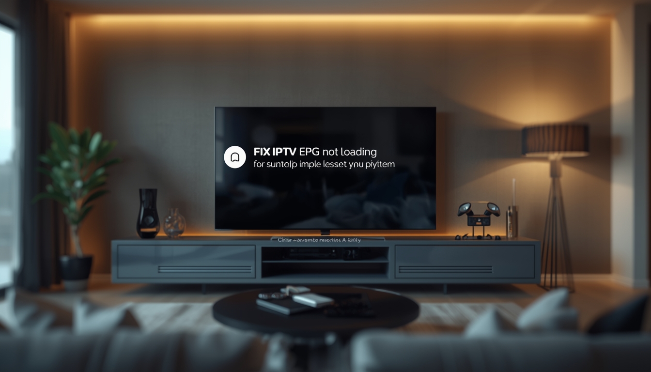 Fix IPTV EPG Not Loading